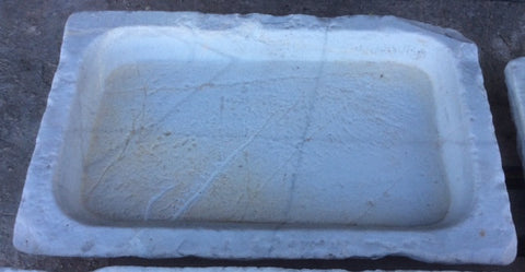 Lavabo de mármol 85 x 55 cm