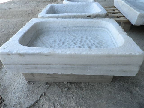 Lavabo de mármol Macael 49 x 66 cm