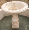 Fuente de piedra travertino