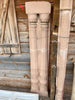 Columnas de piedra doble redondas